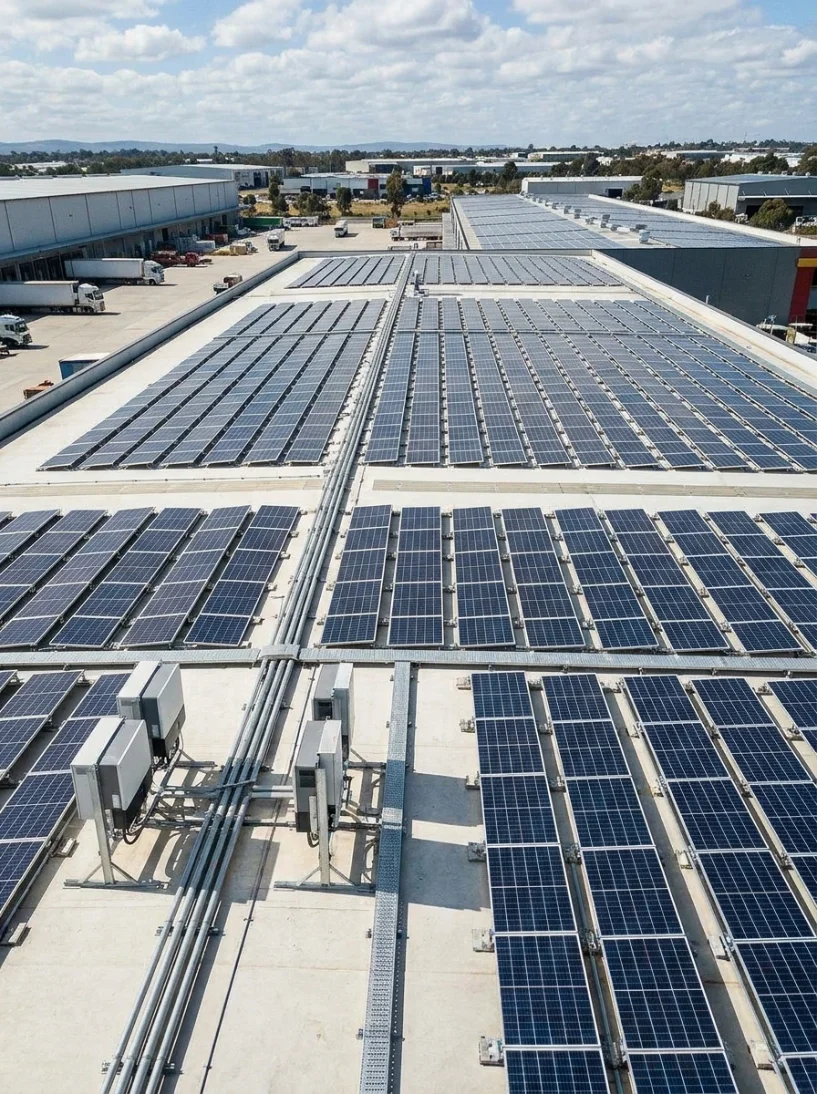 Solar panel installation by Plasma Solar Africa