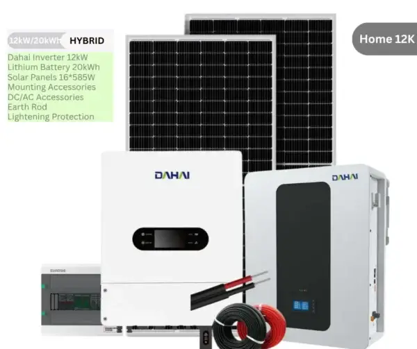 12kW solar system