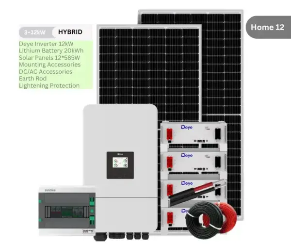 Deye 12kW Hybrid System