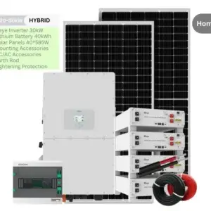 30kW Hybrid Deye Solution
